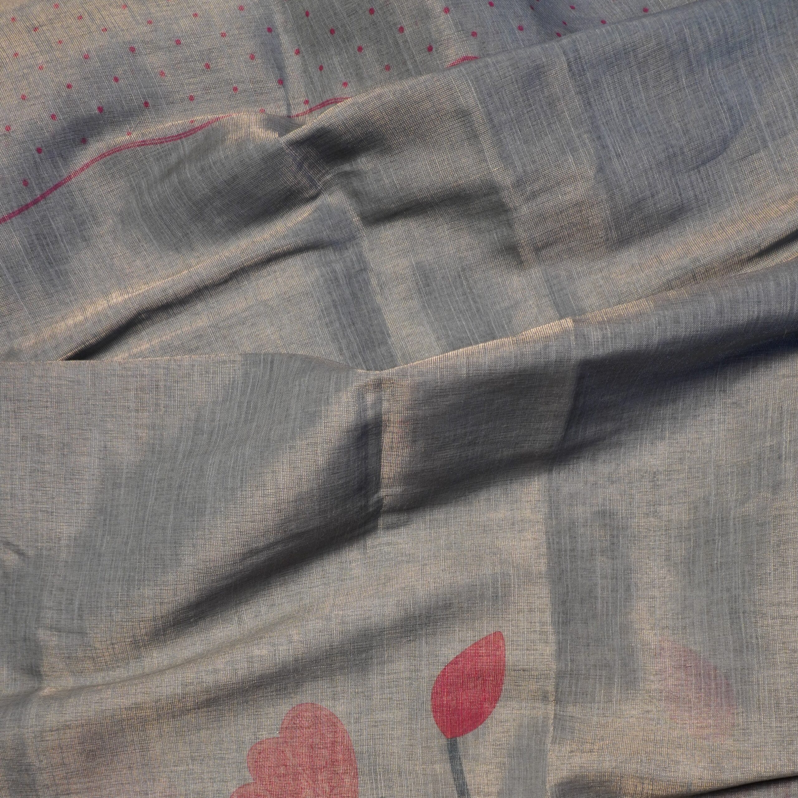 Madhubani Line Art Saree - Image 5